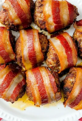 Mini Turkey Bacon Wrapped Meatloaf Recipe