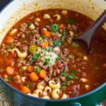 Pasta e Fagioli Soup {Olive Garden Copycat Recipe}