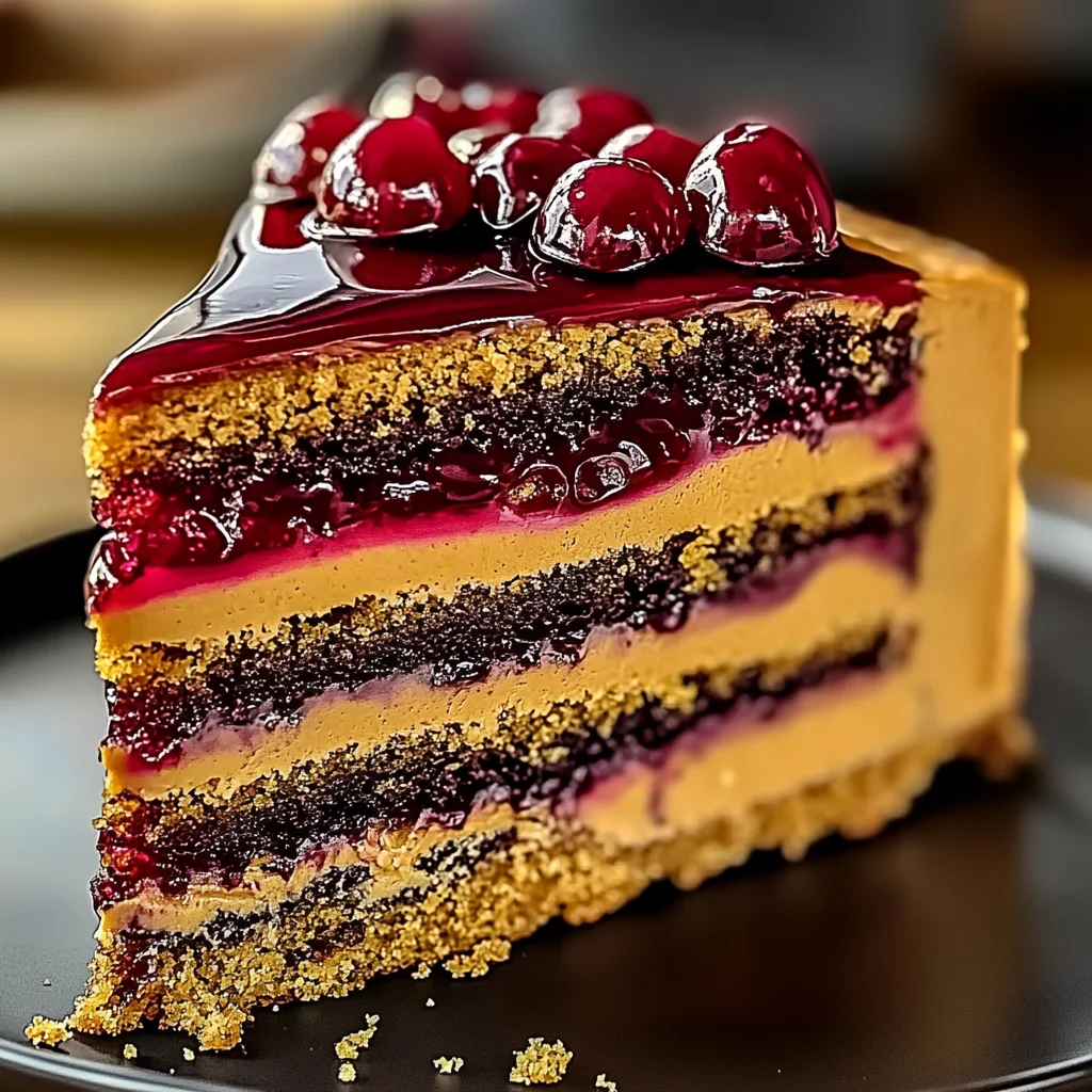 Peanut Butter & Jelly Cake