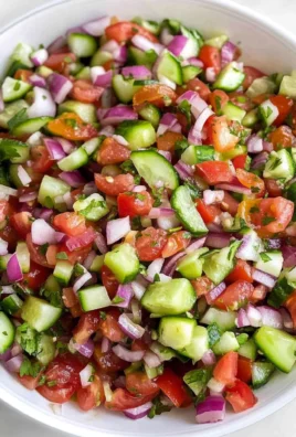 Persian Shirazi Salad