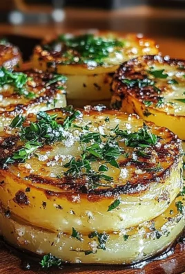 Roasted Garlic Parmesan Potato Stacks: A Flavorful Side Dish