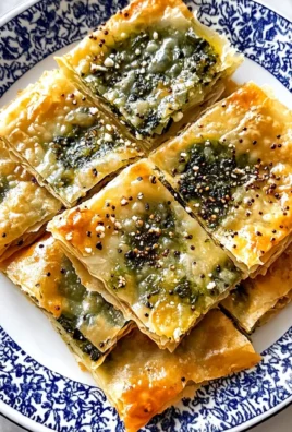 Spinach and Feta Cheese Börek - Turkish Borek Recipe
