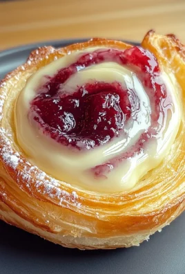 Sugar Raspberry Danish Bun