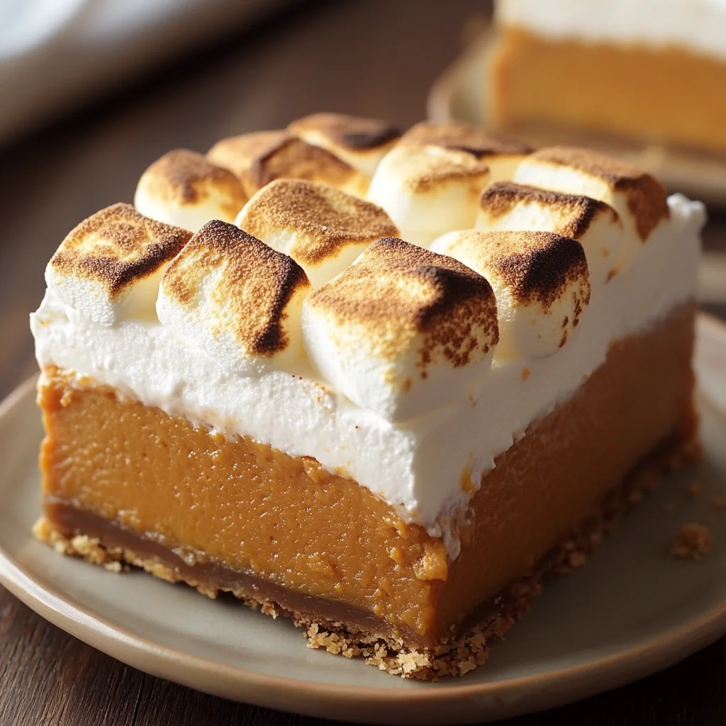 Sweet Potato Pie Bars