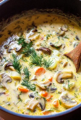 The BEST Mushroom Soup Recipe