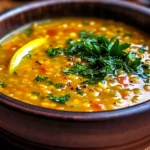 Turkish Lentil Soup Recipe