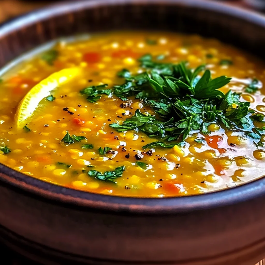 Turkish Lentil Soup Recipe