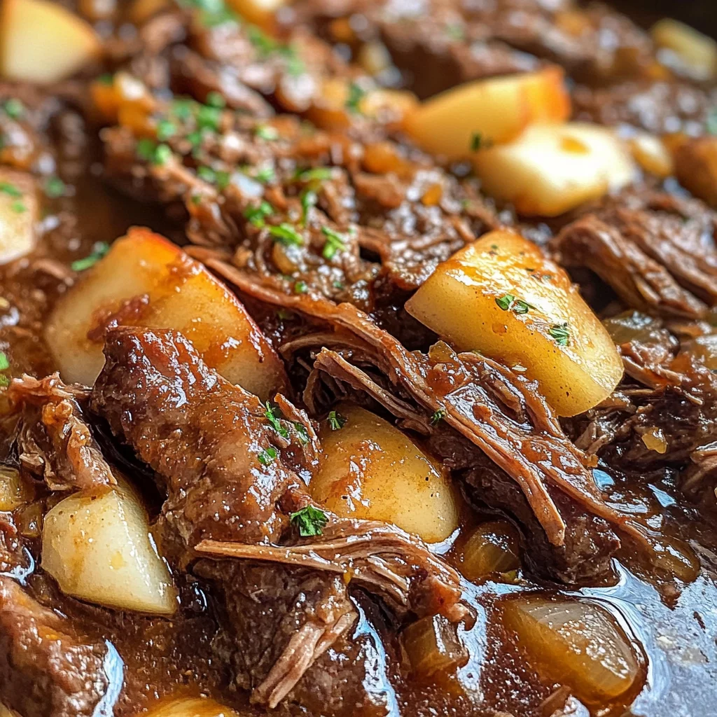 Apple Cider Braised beef Shoulder: The Ultimate Fall Comfort Food
