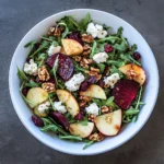 Beet and Goat Cheese Arugula Salad
