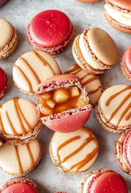 Caramel Apple Pie Macarons
