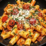 Creamy Tomato Garlic Pasta