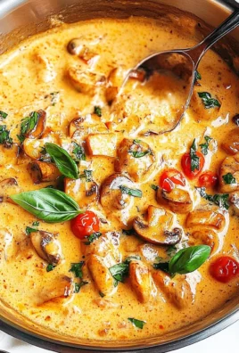 Creamy Tuscan Marry Me Mushrooms