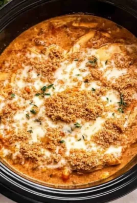 Crockpot Chicken Parmesan Soup