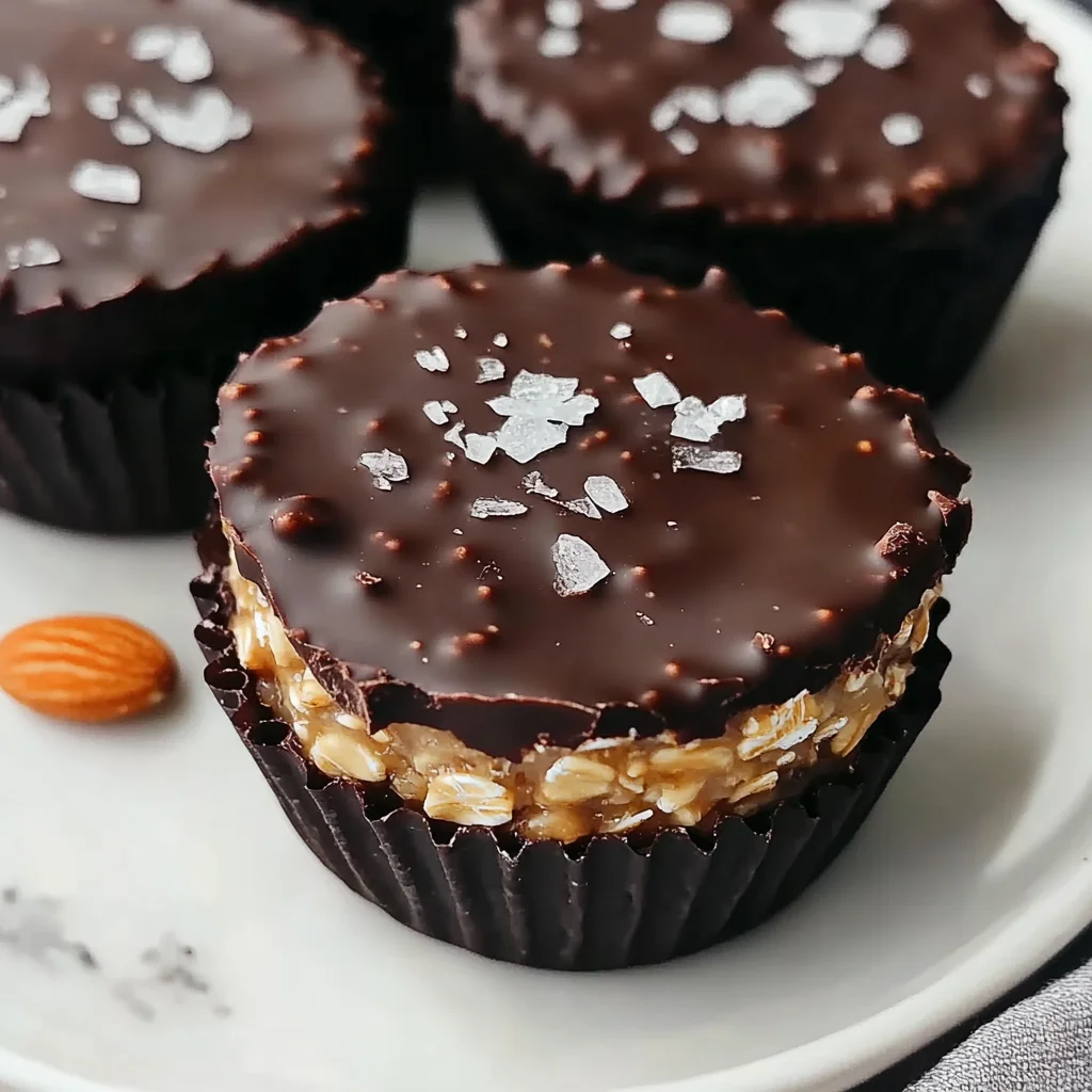 Decadent Dark Chocolate Oatmeal Cups