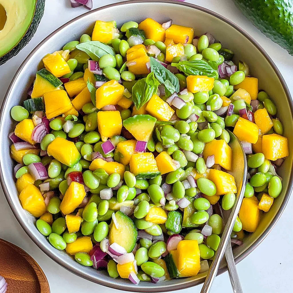 Edamame Mango Salad