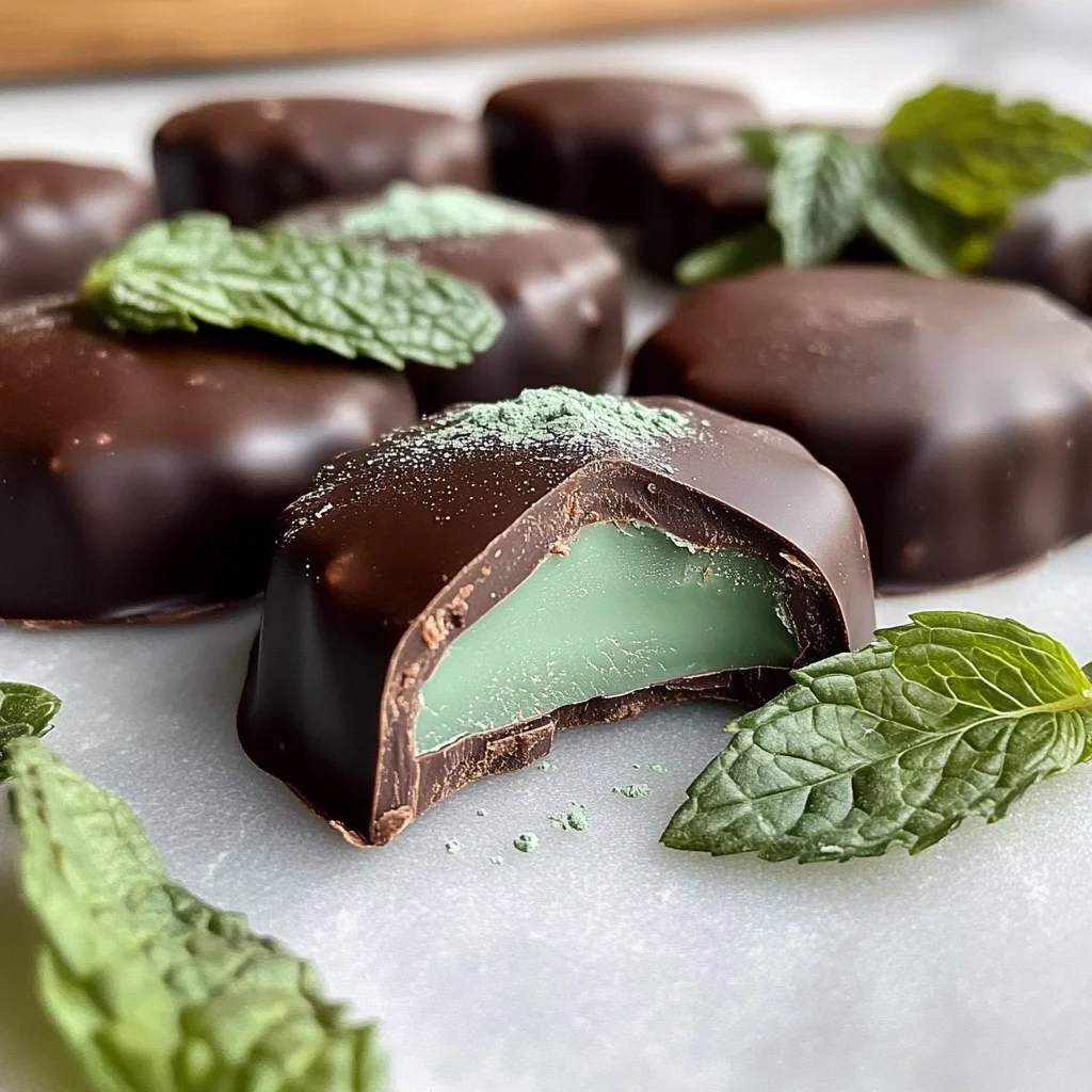 Homemade Andes Mint Chocolates (Paleo, Keto, Vegan)