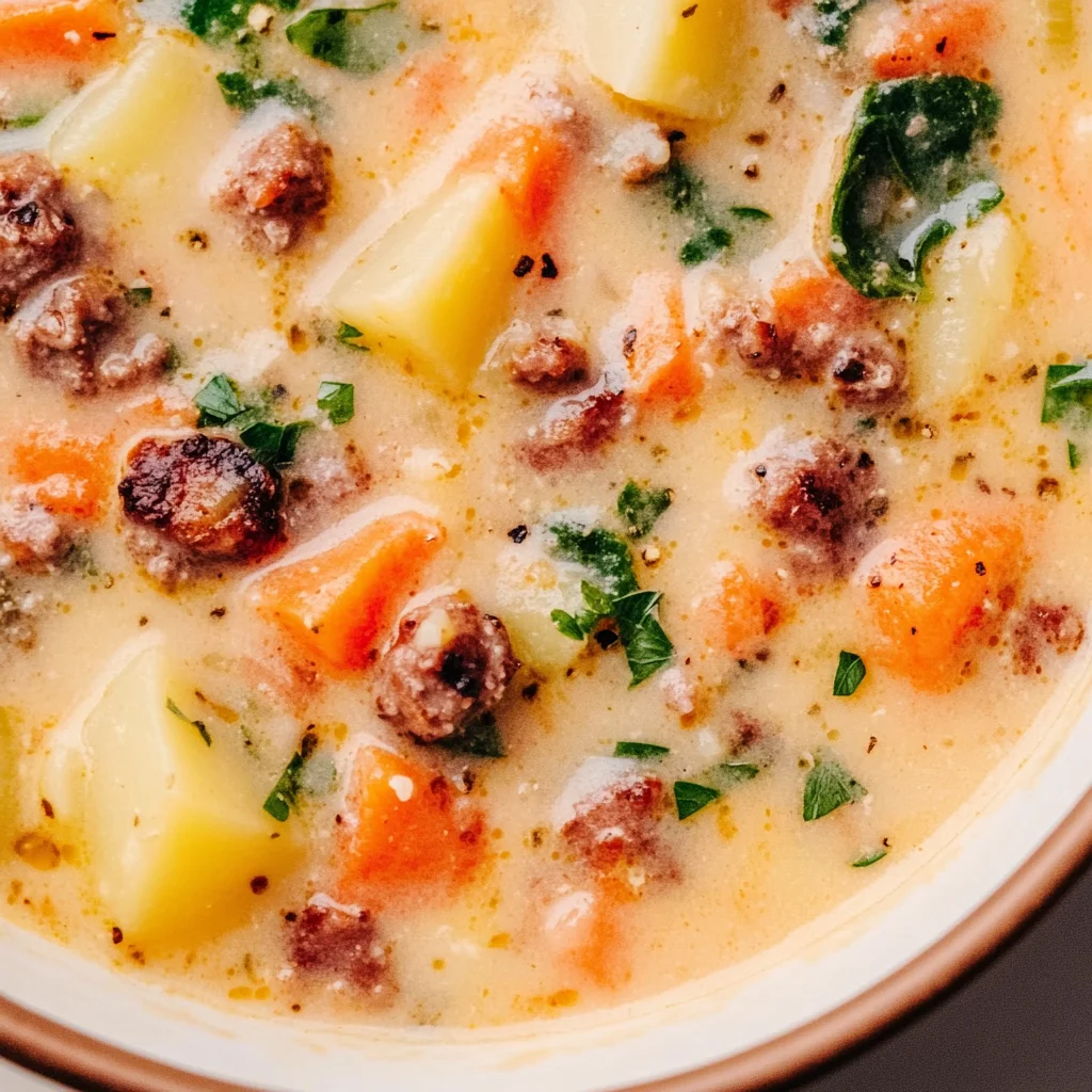 Italian Sausage Potato Soup Recipe