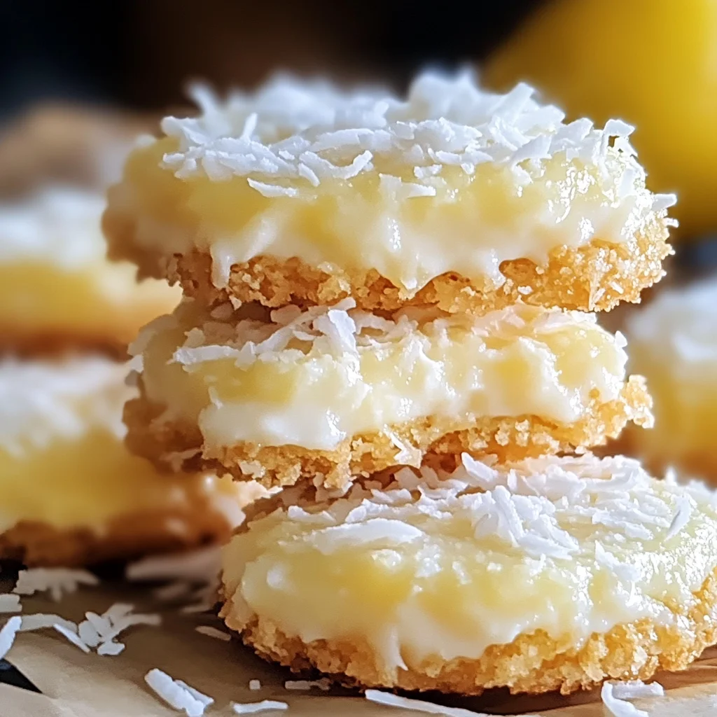 Lemon Coconut Cheesecake Cookies