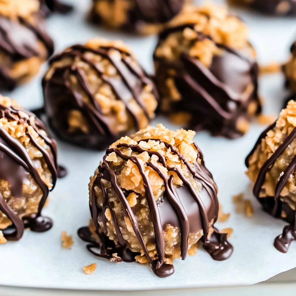 Samoa Truffles Recipe